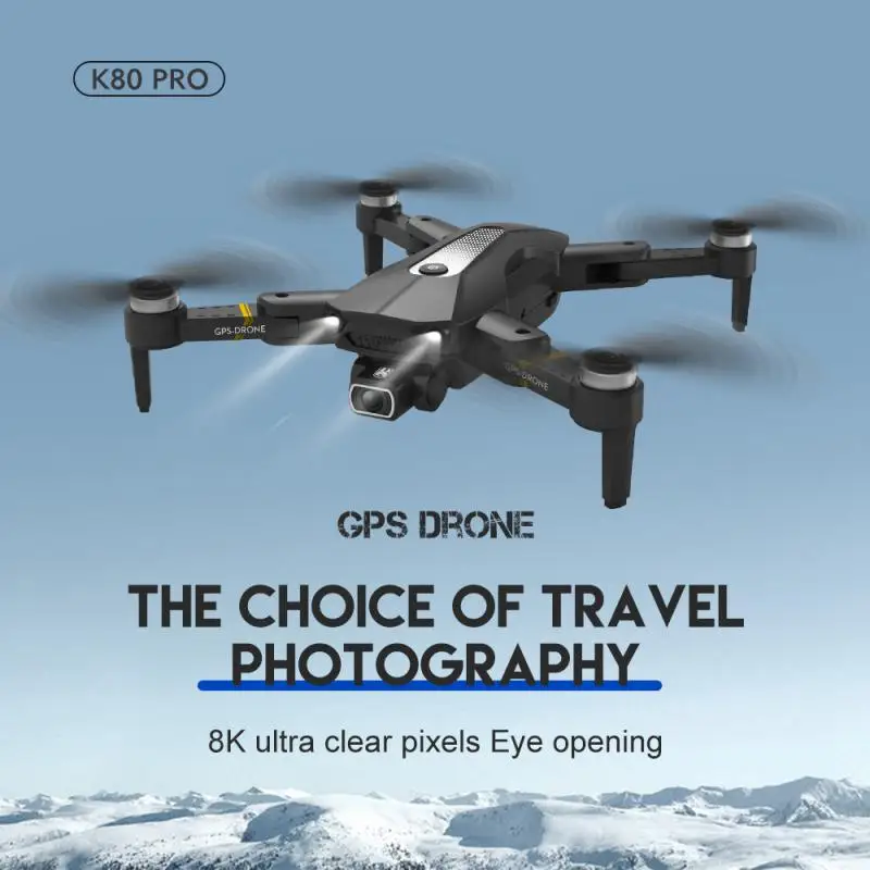 

2021 New GPS Drone 4k Profesional 8K HD Camera 4-Axis Gimbal Anti-Shake Aerial Photography Brushless Foldable Quadcopter 1.2km