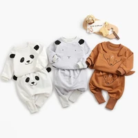 modamama newborn baby unisex autumn winter bodysuit animal design baby outfits cotton long sleeves baby jumpsuit for toddler