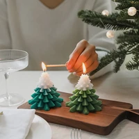 scented candle christmas tree candles scented fragrance room decor relieve fatigue increase atmosphere for gift candle wholesale