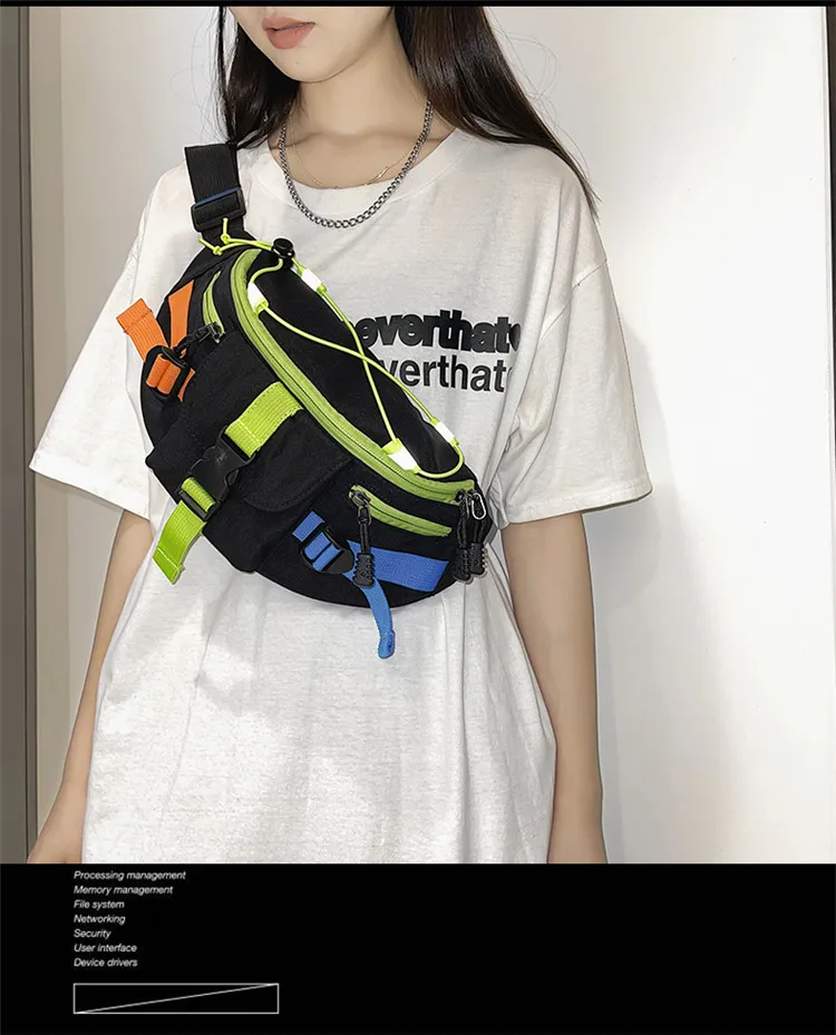 Нагрудная сумка для мужчин модный брендовый индивидуальный поясной кошелек