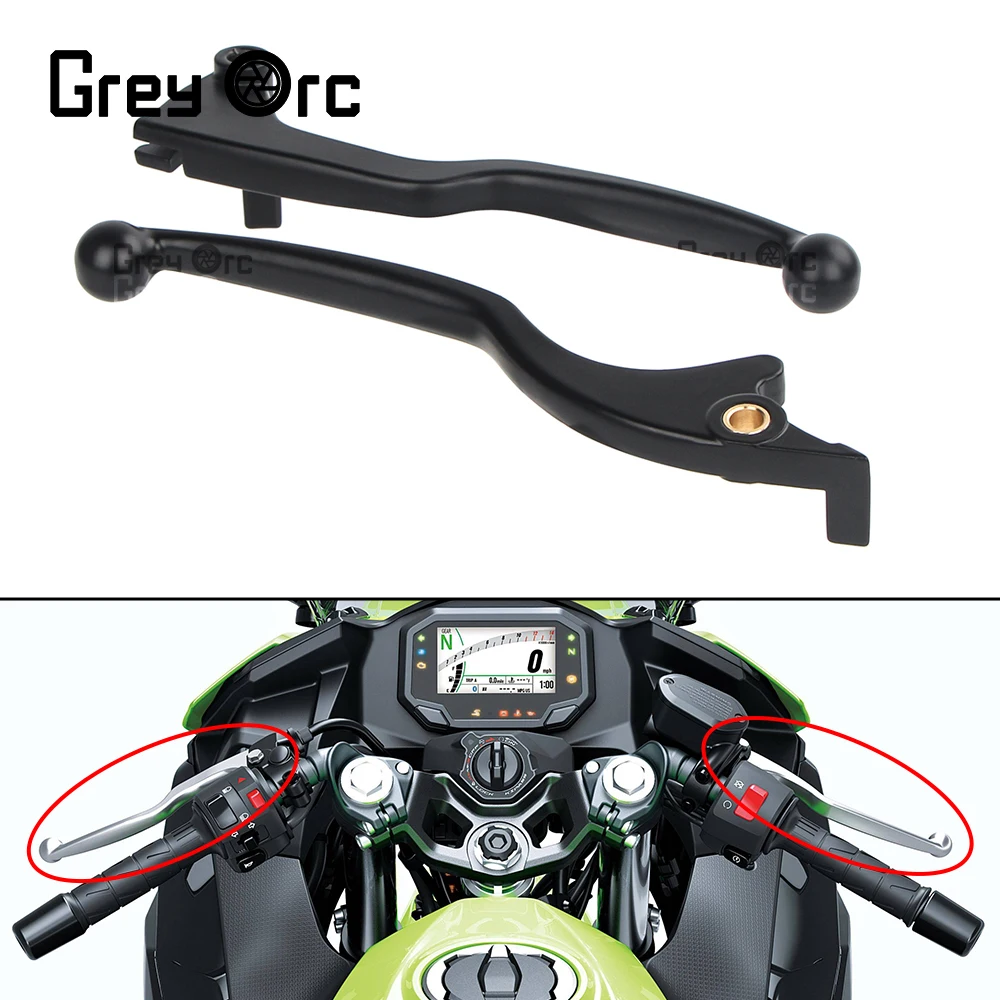 Фото Рычаги тормоза и сцепления, детали руля для Kawasaki Z125 Z250 Z300 Z400 NINJA 250R EX250R NINJA 300R NINJA 400, аксессуары для мотоциклов №2