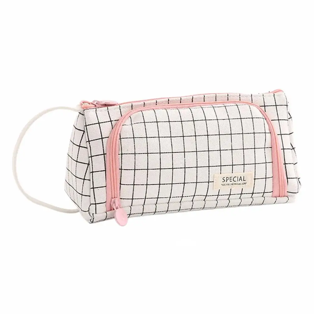 

Триangular Canvas Pencil Case