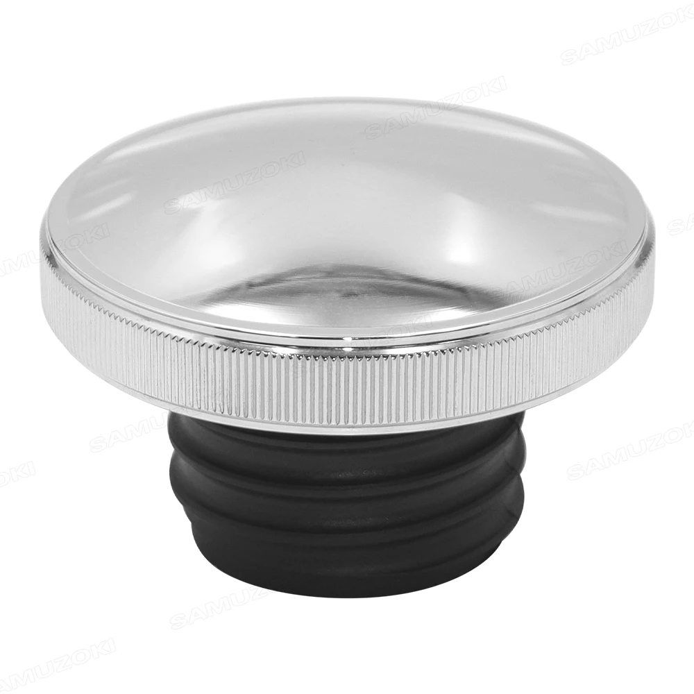 

Хромированная вентилируемая крышка бензобака, гладкая для Harley Sportster 883 XL Dyna Softail 96-23