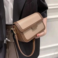 flap purse crossbody messenger bag for women 2022 vintage small pu leather in trend fashion luxury designer shoulder bags handb
