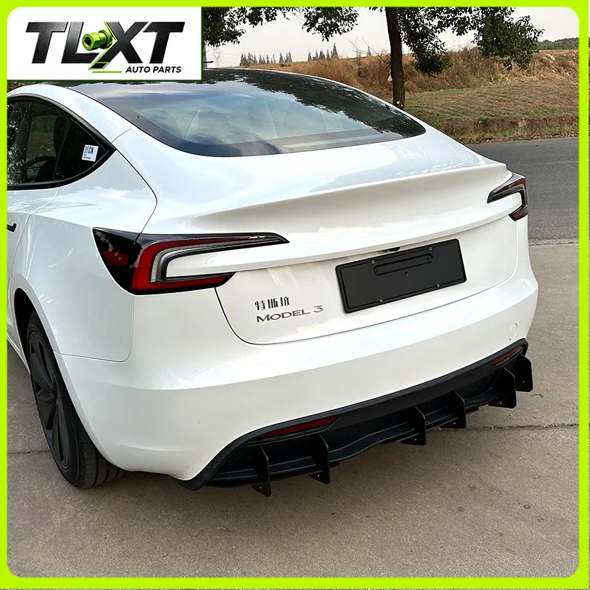 TLXT Подходит для Tesla Model 3 2023+ (рестайлинг), задний спойлер, модификация заднего крыла. (art.: 3920dce66ee28) - 3920dce66ee28