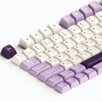113 keys pbt custom diy keycap xvx profile purple korea keycaps with puller for gh60rk61gk64womier66alt6187104 keyboards