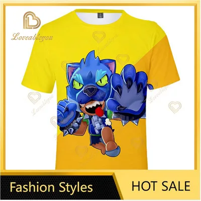 Летняя футболка для косплея с аниме играми 3D принтом модная Милая в стиле