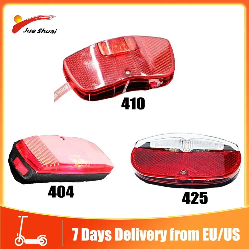 

Задний фонарь для электровелосипеда, светодиодный красный задний фонарь в виде совы на задней стойке, светильник ремонта электровелосипед...