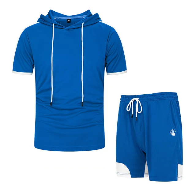 2022 Summer Pullover Hooded Colorblock 