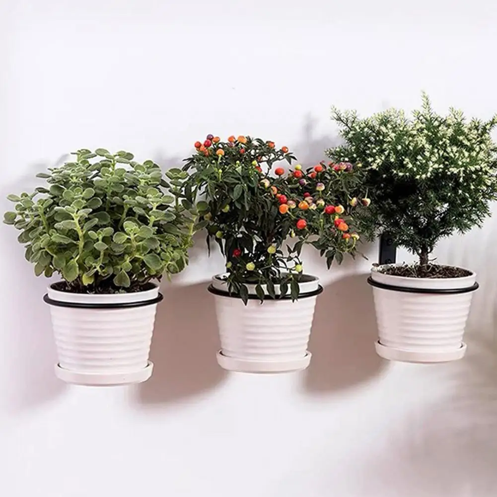 

Easy Install Metal Universal Anti-rust Flowerpot Holder Ring for Gifts