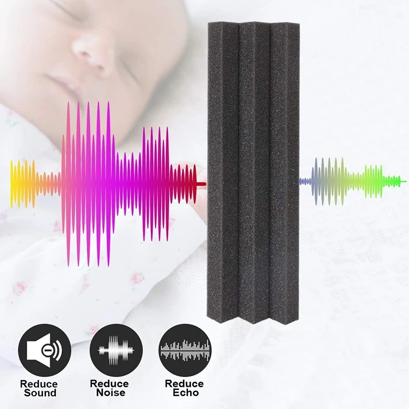 Басовые ловушки акустические панели из пеноматериала звукостойкая подкладка