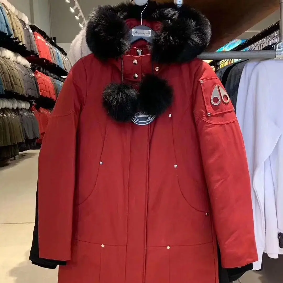 

MOOSE KNUCKLES Canada Thermal Sports Long Thickened Jackets for Women down Jacket Women Winter Coat Women down Jacket Men