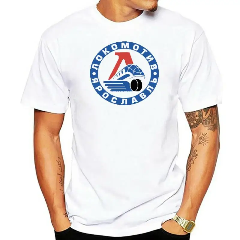 Lokomothv Yaroslavl ice hokey Россия Москва футболка Topintage унисекс Дамская Винтажная Футболка