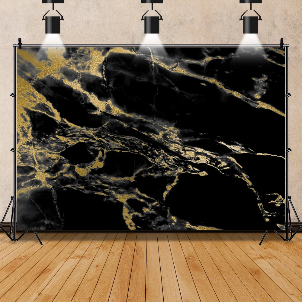 

Черная мраморная текстура поверхность фотография фон на заказ день рождения декор стола плакат