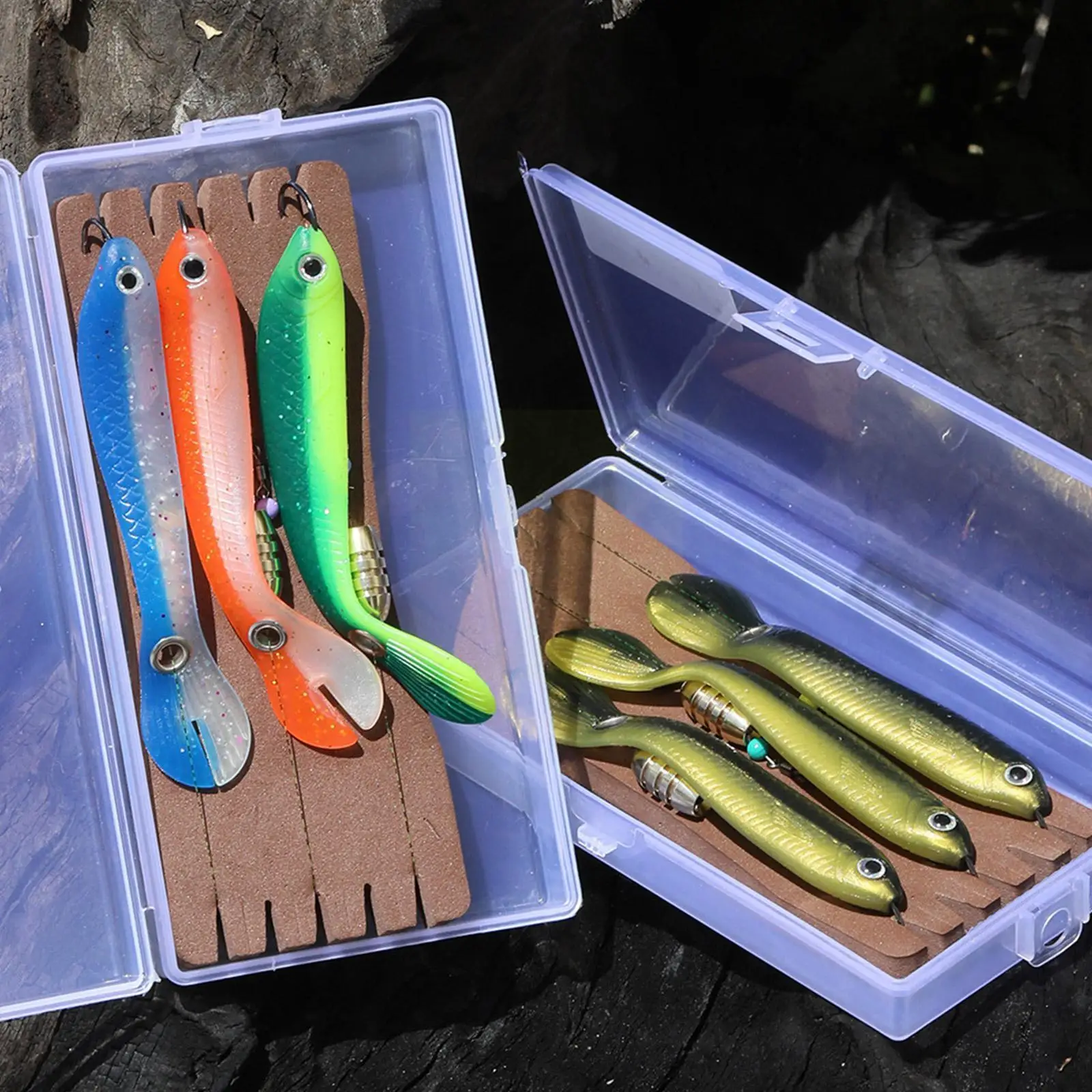 

Цветная Мягкая приманка, Воблер для окуня/щуки, кренкбейты, рыболовная искусственная плавающая приманка, движущаяся приманка для рыбы D4L4