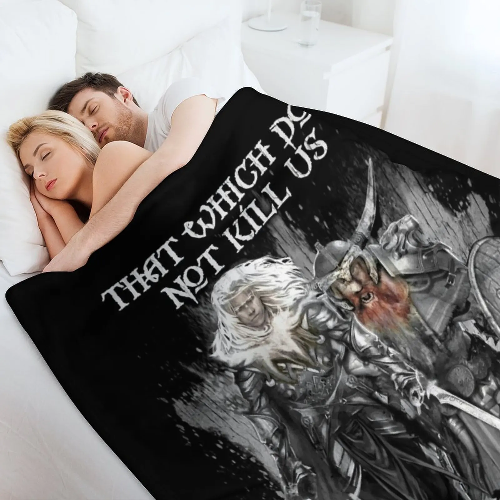 Одеяло Drizzt Do'Urden and Bruenor Battlehammer одеяла диваны украшения рождественские