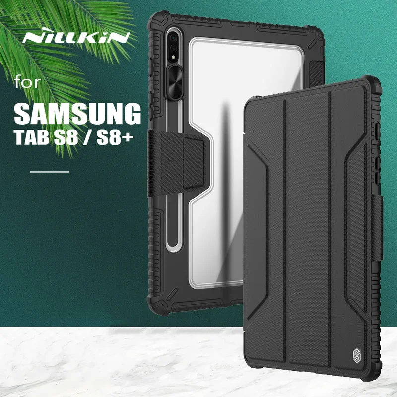 Чехол Nillkin кожаный для Samsung Galaxy Tab S8 plus