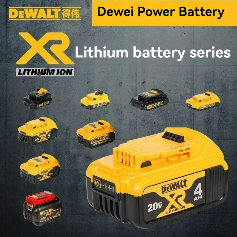 DEWALT оригинальное зарядное устройство 20 В 6 Ач DCB115 DCB118 быстрая зарядка литиевая