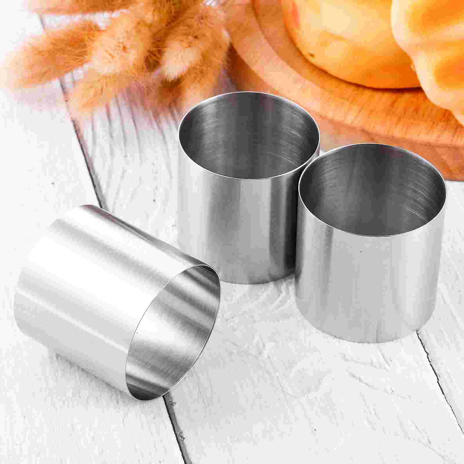 

8pcs Layered Cake Cake Molds for Shaping