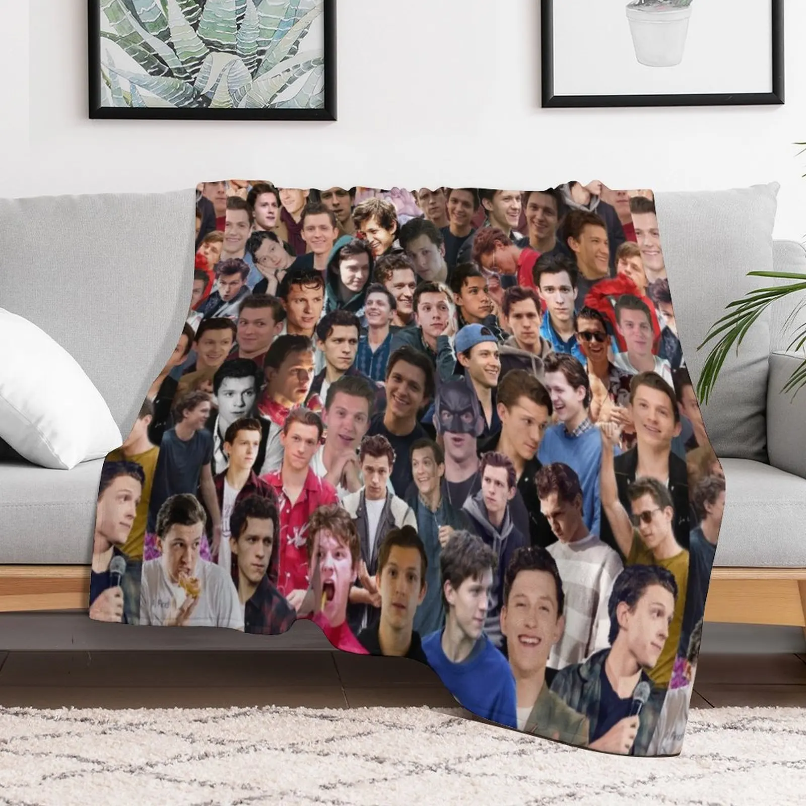 Одеяло для колледжа Tom Holland диваны кемпинга одеяла из фланелевой ткани