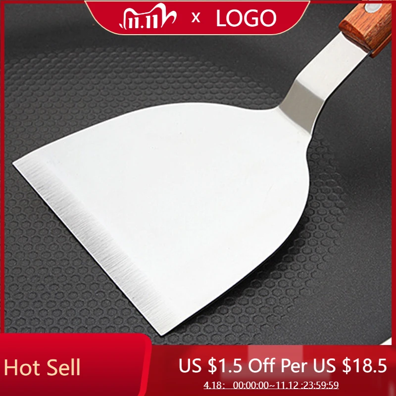 

Stainless Steel Moderate Turner Japanese Steak Pancake Spatula Cooking Utensils For Making Cakes/steaks Kitchen Tools Accessory