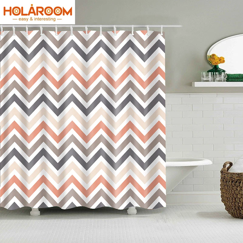 

6 Color Available Polyester Fabric Shower Curtains Bath Decor Multi-size Shower Curtains Waterproof Shower Curtains for Bathroom