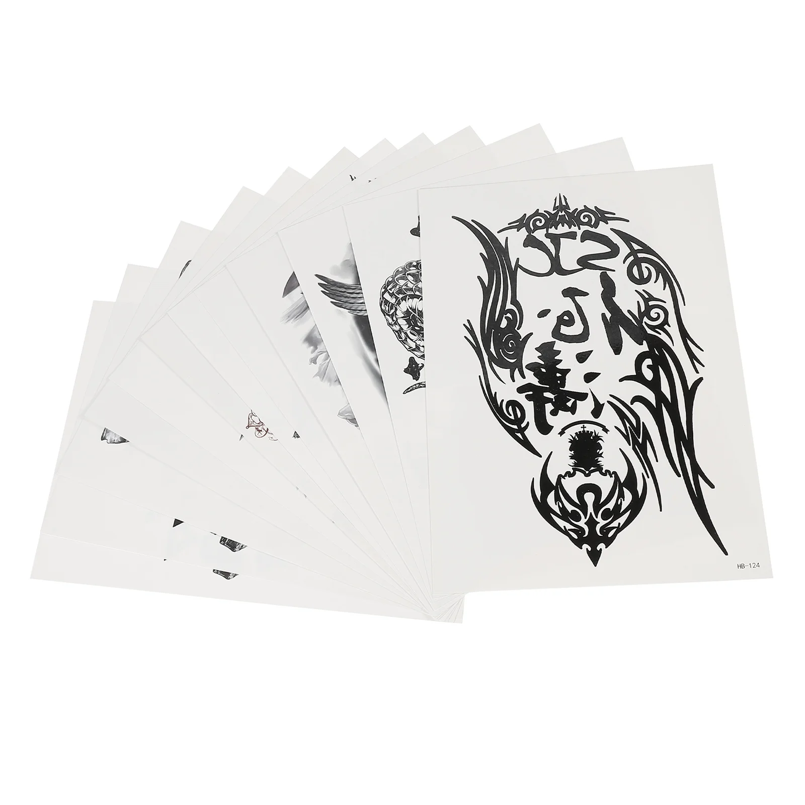 

12 Sheets Removable Fake Tattoos Decals Decals Stickers