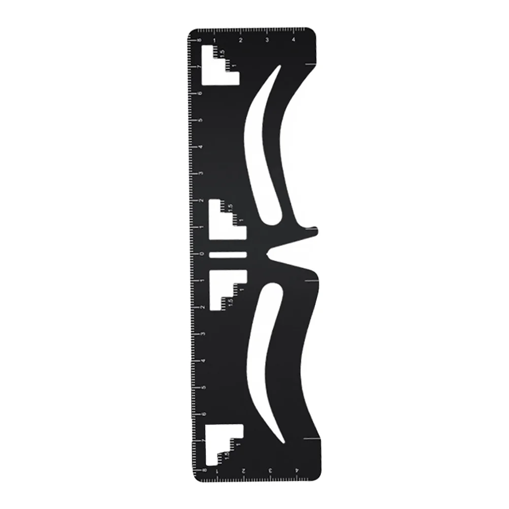 

Eyebrow Stencil Ruler Brow Shaper Measurement Shaping Reusable Shapers Makeup Drawing Microblading Tracer Measuring Tool