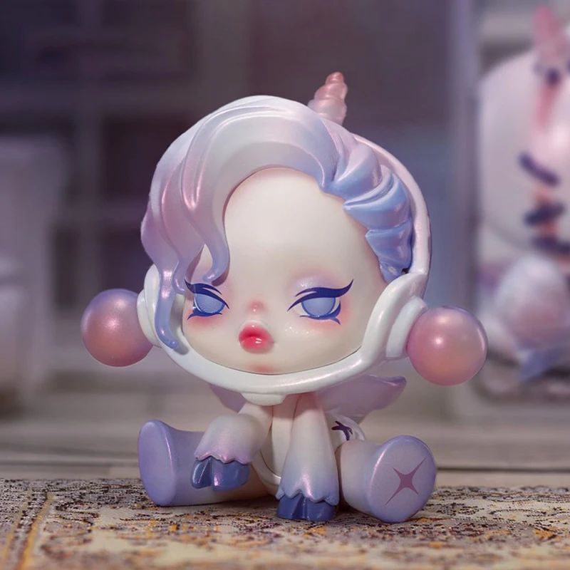 Поп-Mart Skullpanda серия "коляска животных" "Загадай сумку" милая кукла Аниме