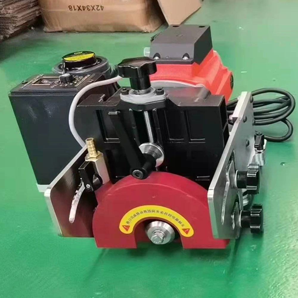 

Versatile 45 degree Cutting Machine with Rail 220/110V Large Format Granite Stone Miter Vertical Large Format Tile Cutter