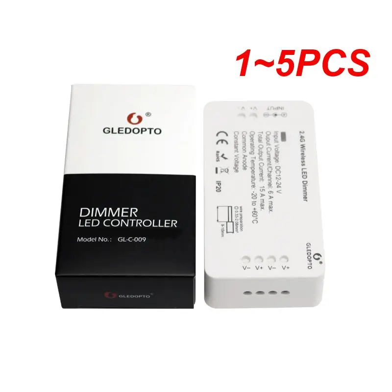 

1~5PCS Smart Dimmer Controller Abs Voice Control Brightness Adjustable Endurable Timing Function Smart Home