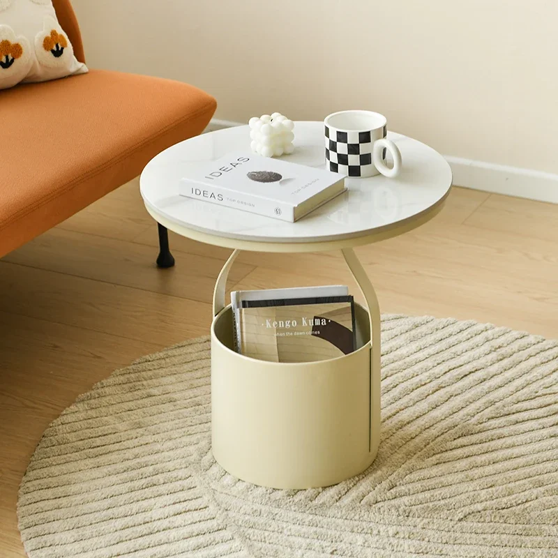 Кофейный диван-стол в кремовом стиле для гостиной современный сидячий хранения