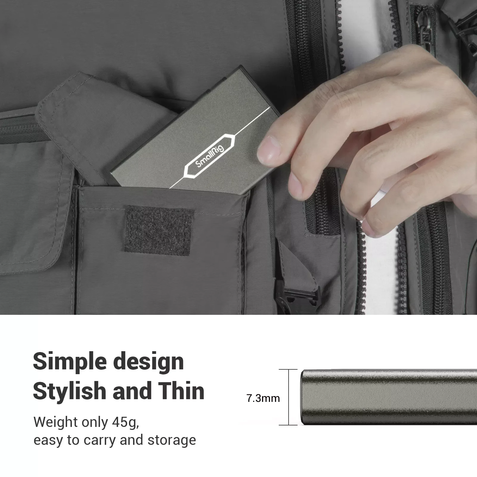 

2023 SmallRig Memory Card Case Holder Memory Card Storage Holder Anti-Shock Anti-Fall and Scratch DSLR Camera Rig 2832 security