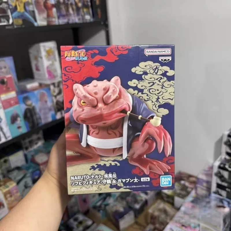 Фото Оригинальная фигурка Bandai BANPRESTO из аниме Naruto Shippuden Gamabunta, 10 см, модель игрушки, украшение, подарок для детей на день рождения или праздник. №3