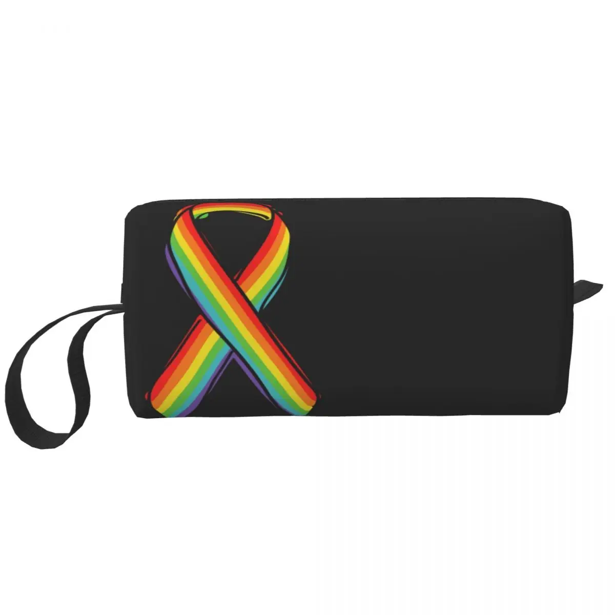 

Travel LGBT Rainbow Toiletry Bag Cute Gay Pride Lesbian Makeup Cosmetic Organizer Women Beauty Storage Bags Dopp Kit Case Box