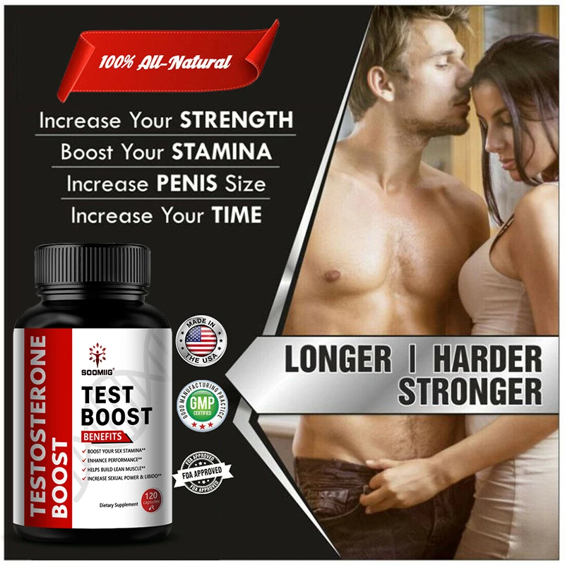 

Male Performance Booster - Helps To Enhance Energy, Endurance, Muscle Growth, Improve Emotions, and Enhance Performance.