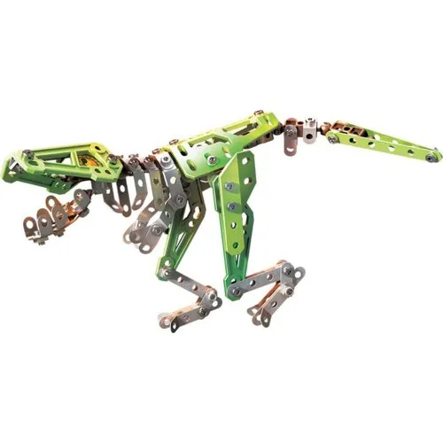 Meccano Dinosaur Model 10 Set Metal 179 Pieces Fast Build Assembly Maker System Educational