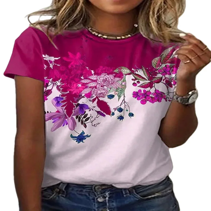 

2022 women's T-shirts summer short sleeve