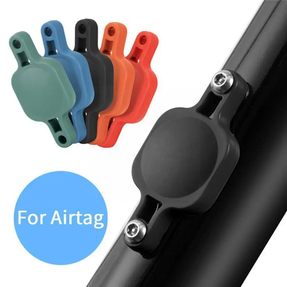 Universal Bike Mount Locator For Airtag Protective Cover Anti-theft Bicycle Holder Tracker Positioner Covers Cycling Access R9m8