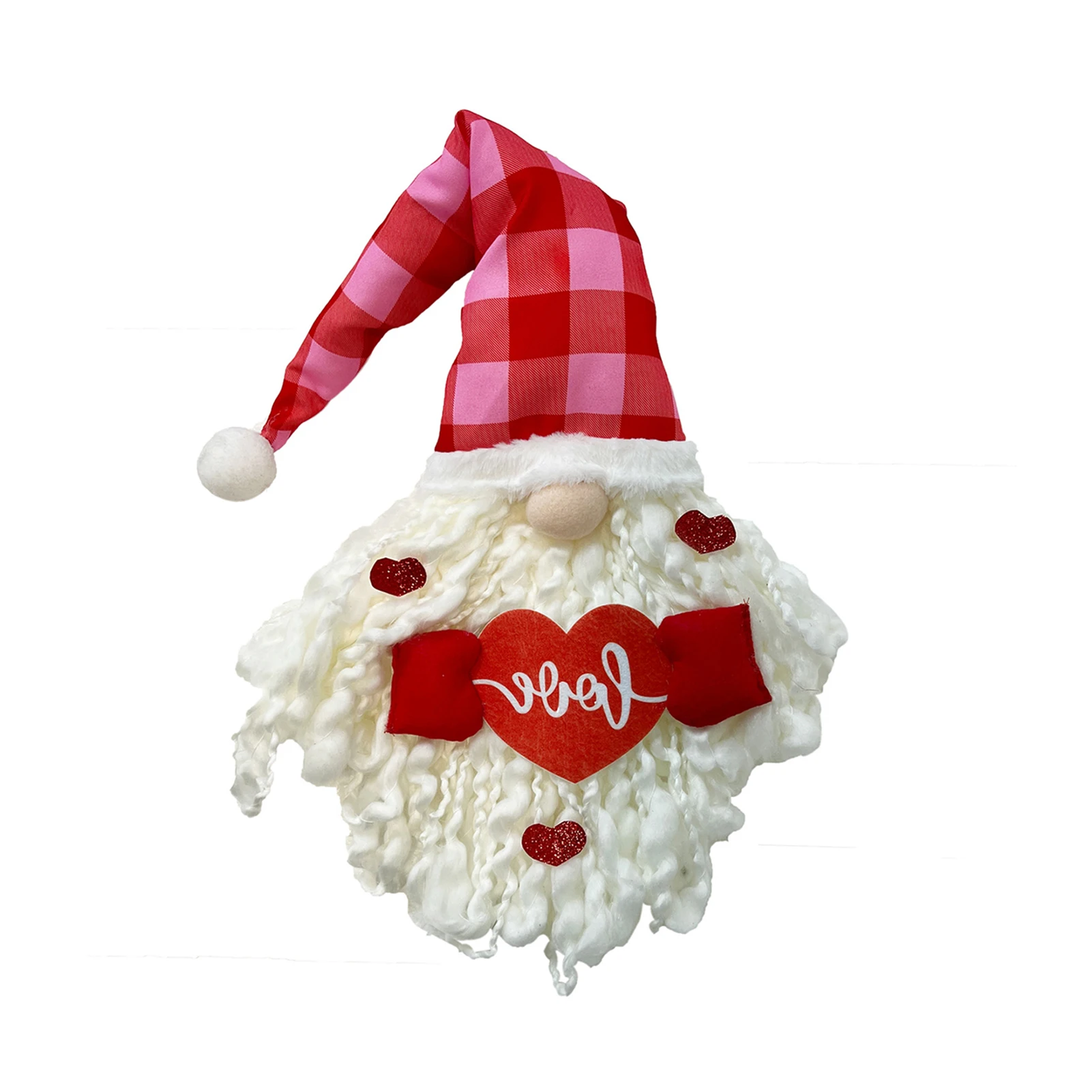 

Подвесной Декор на День святого Валентина с красной шапкой и белоснежной бородой, подарки для друзей и семьи