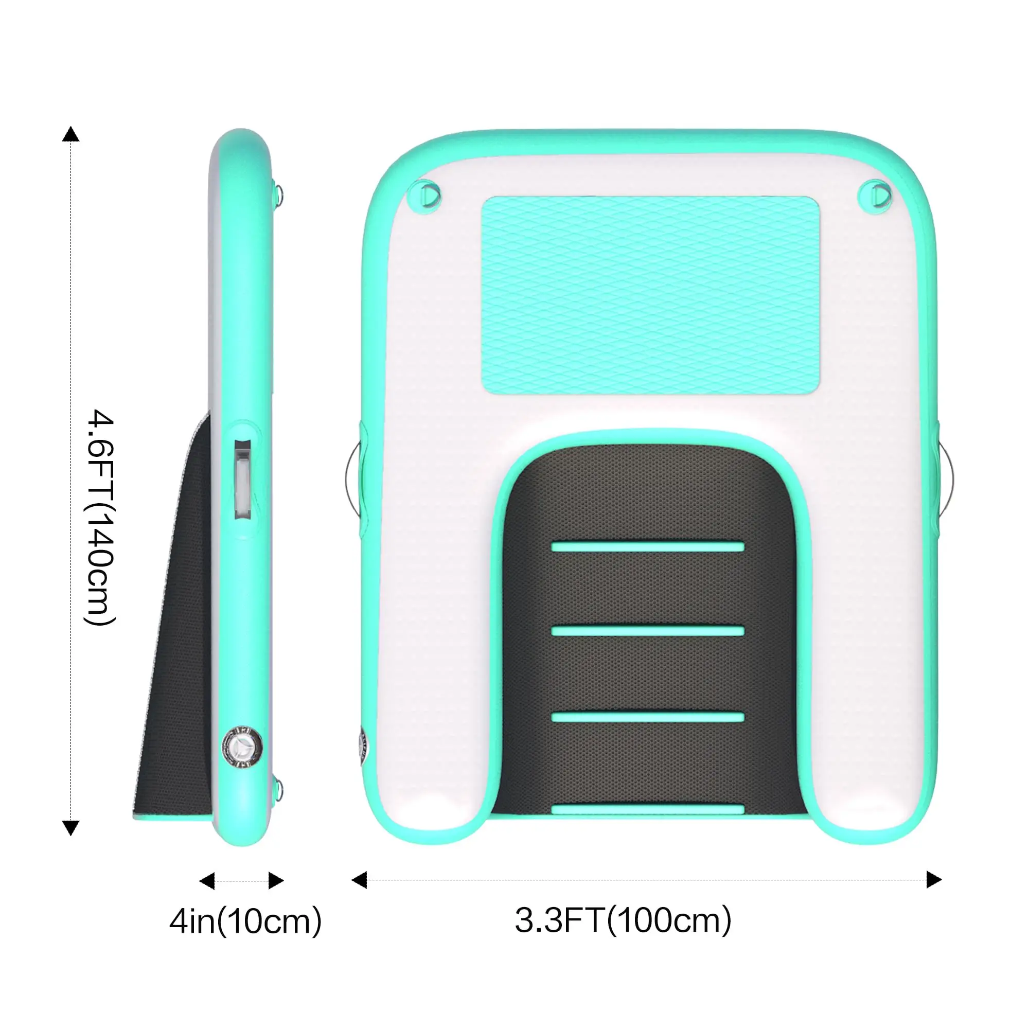 Высококачественная водная Детская Надувная лестница для доков в бассейне