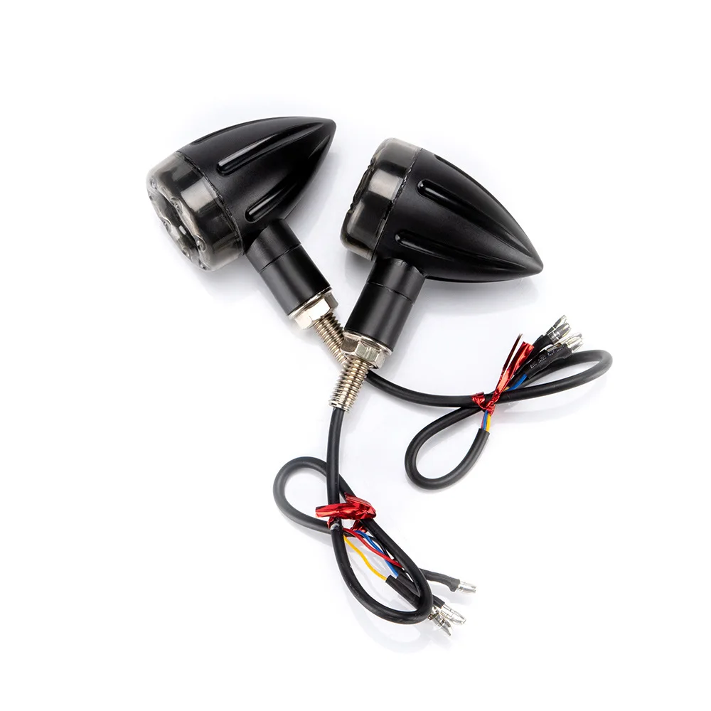 

Motorcycle accessories bullet head plastic modified LED turn signal signal light daytime running light for Harley