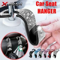 rhinestone car seat hook headrest storage holder hanging bag organizer auto interior decorative accessories suv back seat hanger