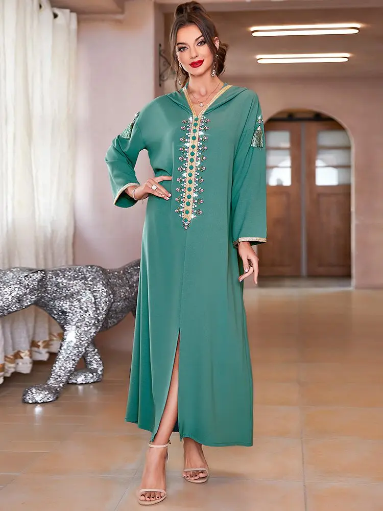 

Ramadan Abaya Dubai Arabic Turkey Islam Muslim Dress Prayer Clothes Kaftans Abayas For Women Robe Djellaba Femme Musulmane
