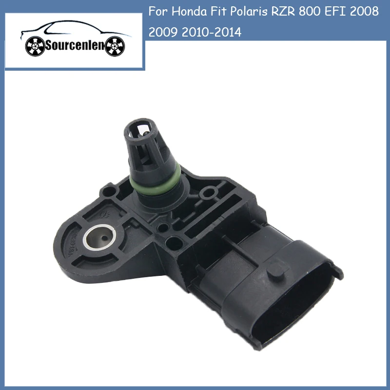 

1 Pcs Intake Pressure Sensor Auto Accessories Tmap T-Map Sensor For Honda Fit Polaris RZR 800 EFI 2008 2009 2010-2014 2410422