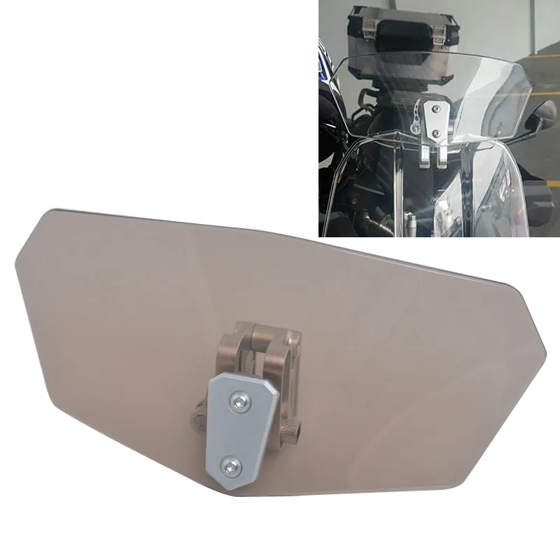 Универсальный мотоциклетный зажим для лобового стекла расширение спойлера