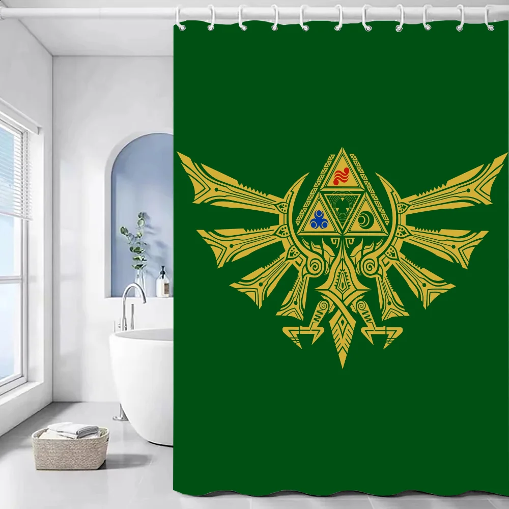 Водонепроницаемая занавеска для душа Z-Zalda в современном стиле с экологически