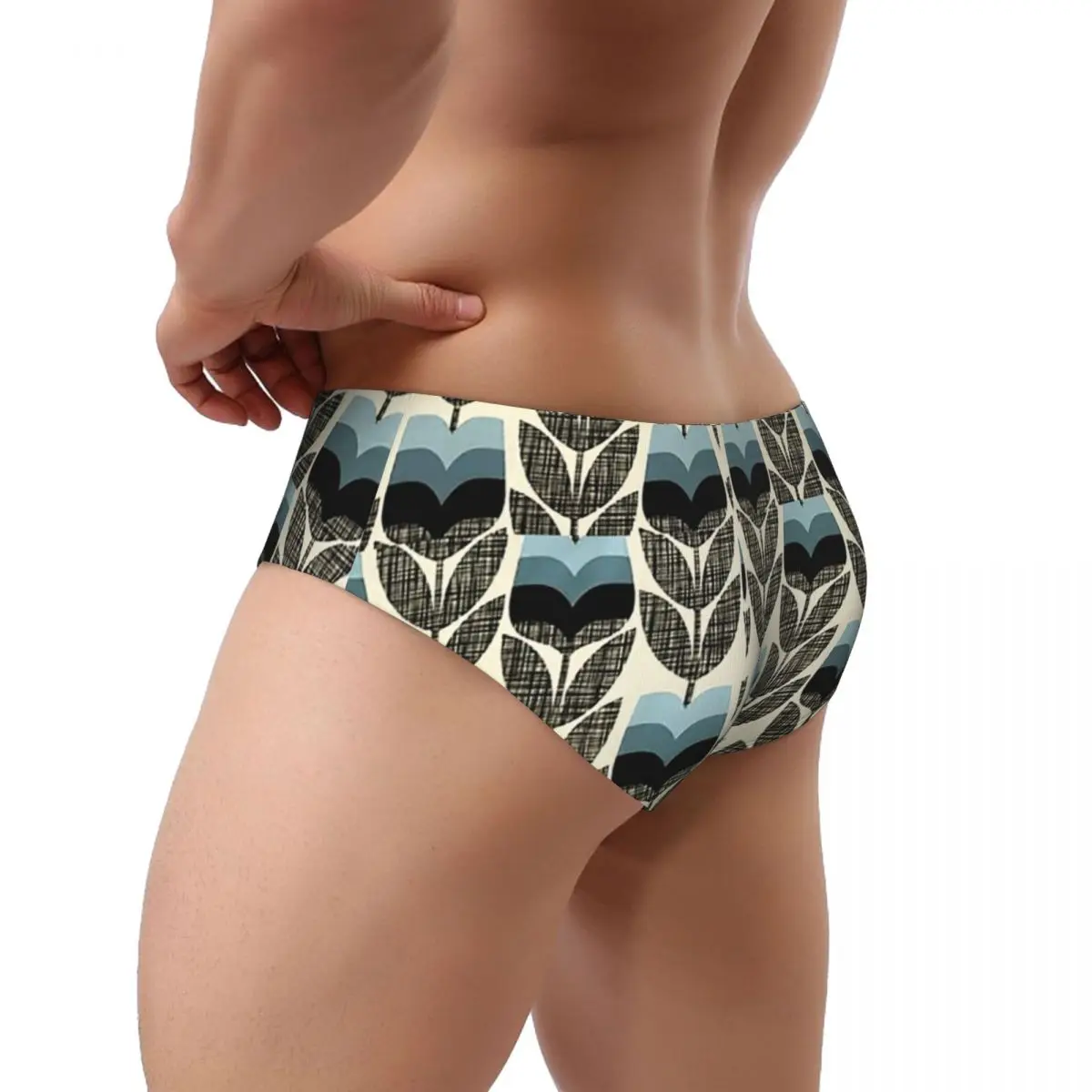 Фото Мужские трусы Orla Kiely Scandinavian Multi-stem, дышащие, для мужчин №3
