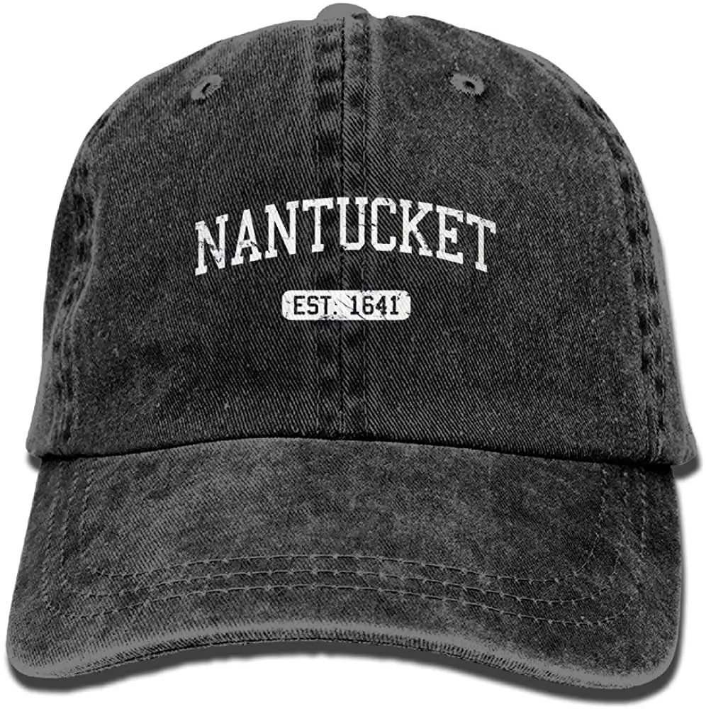 Nantucket Massachusetts Est. 1641 Men's Great Baseball Cap Trucker Style Hat Casual Cap