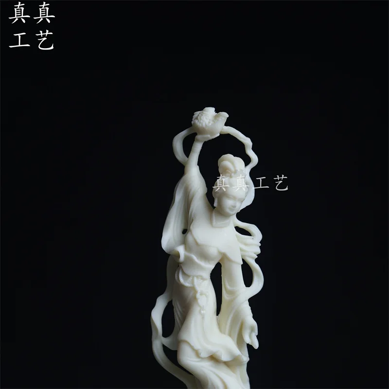 Nut из слоновой кости Tiannu Свободный цветок Красота Украшения для дома и аксессуары